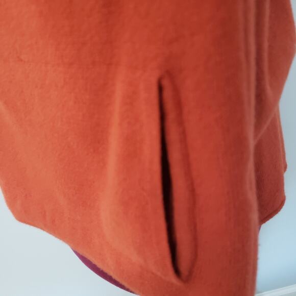 J. Jill Pure Jill Cotton/Cashmere Kimono Sweater - Burnt Orange - XS - Picture 8 of 10